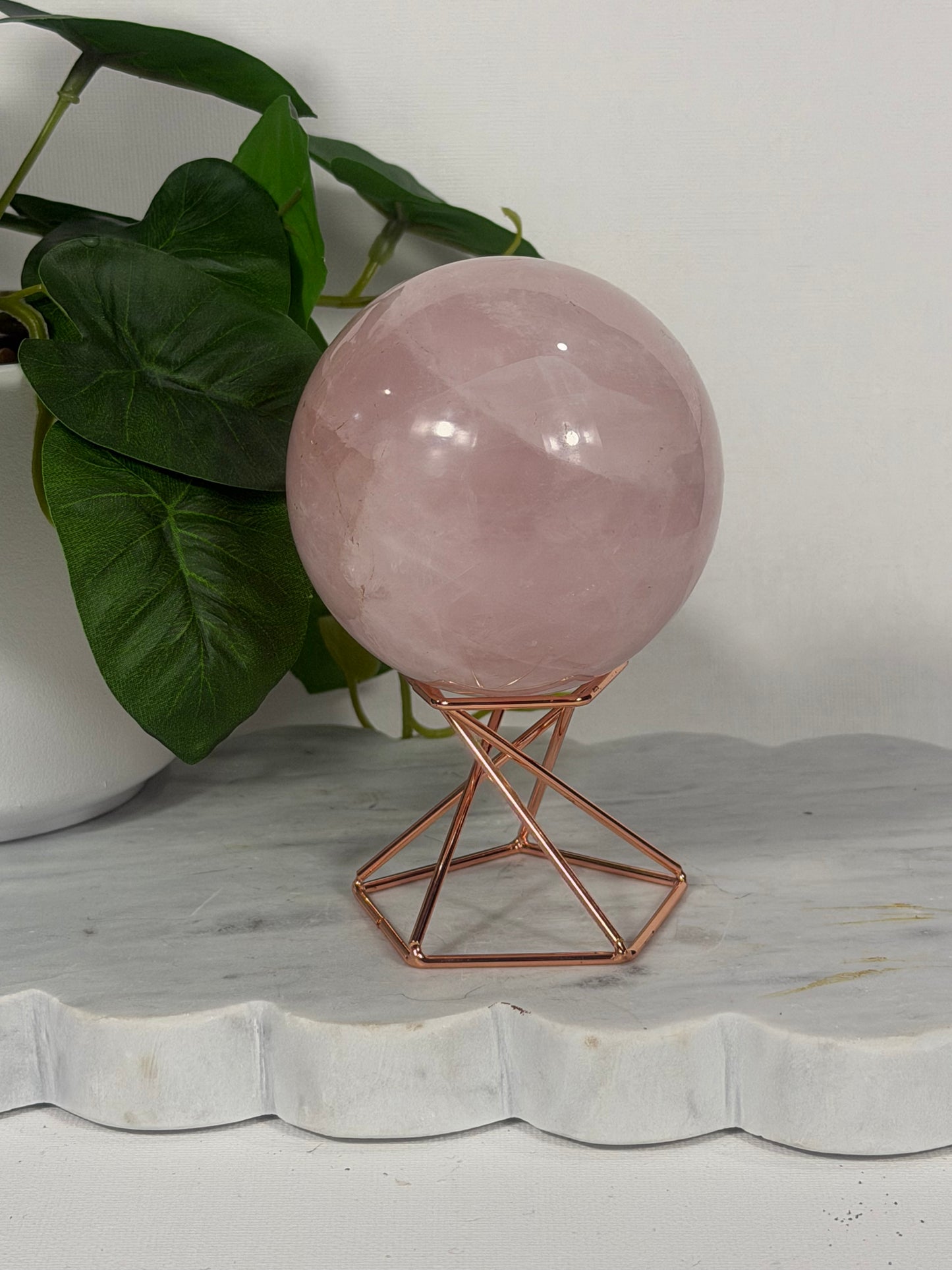 Rose Quartz Sphere