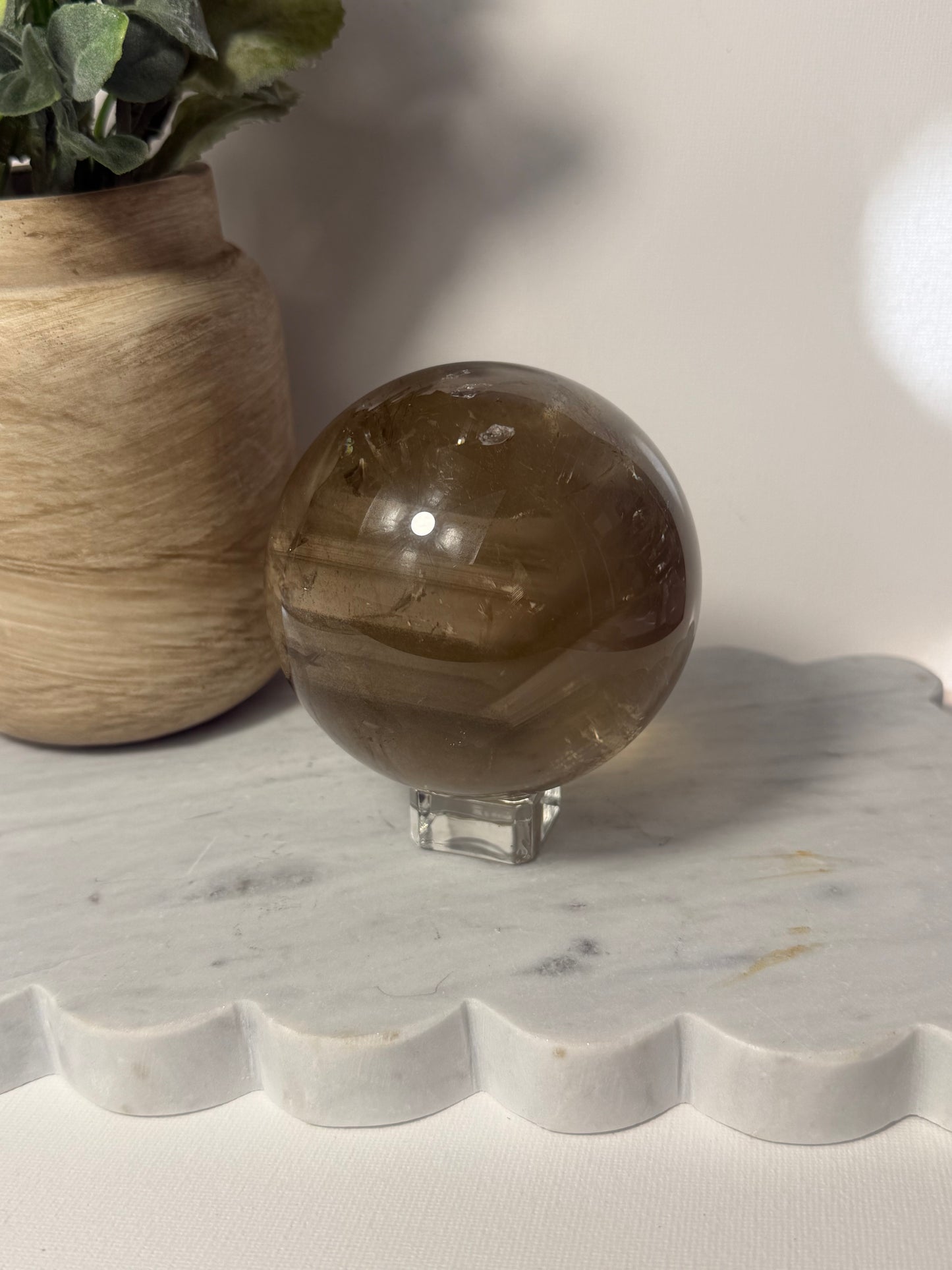 Smokey Quartz Sphere