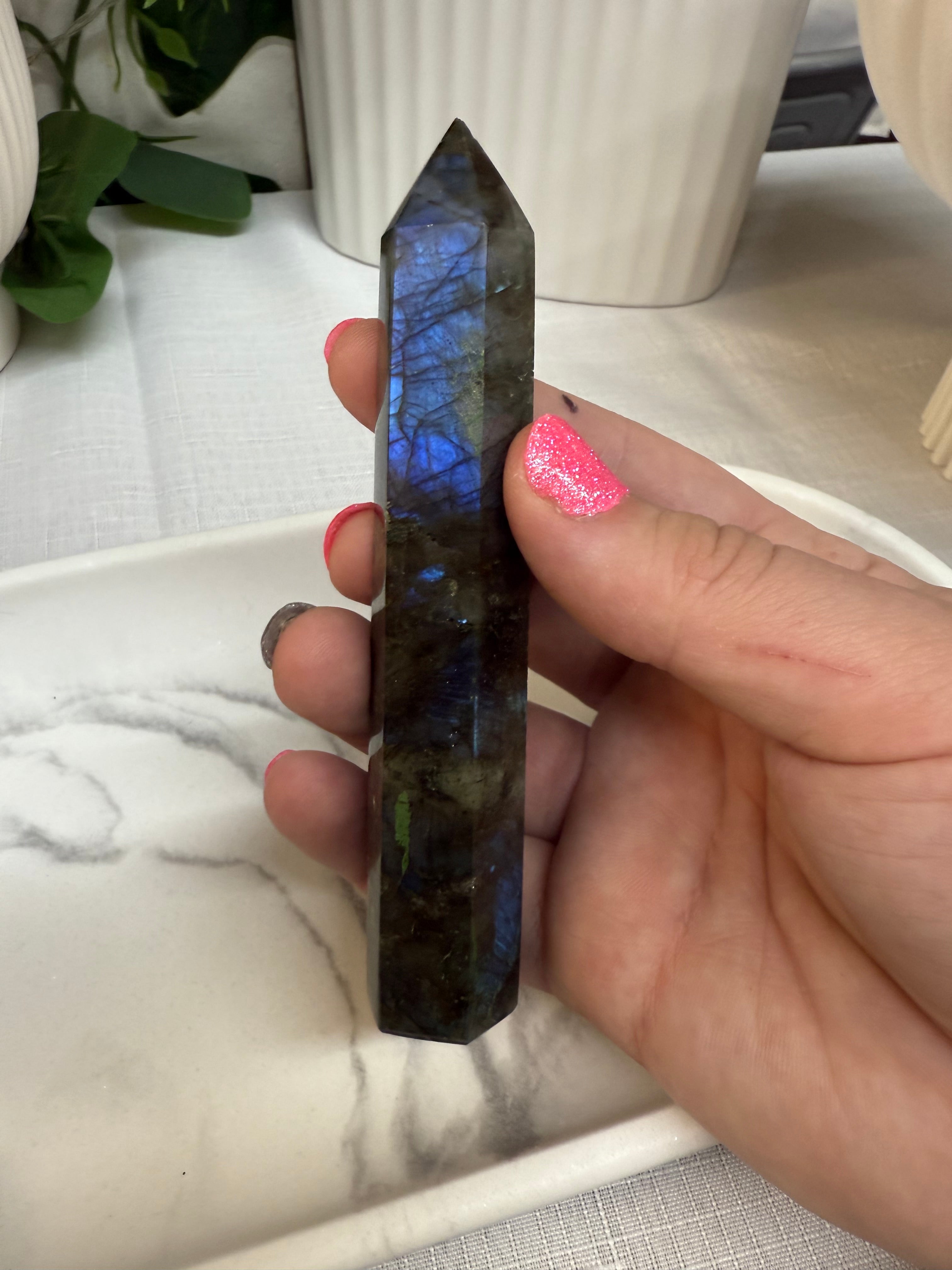 5 Labradorite Tower