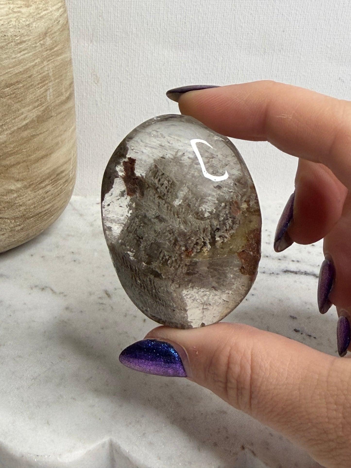 Garden Quartz Palm Stone