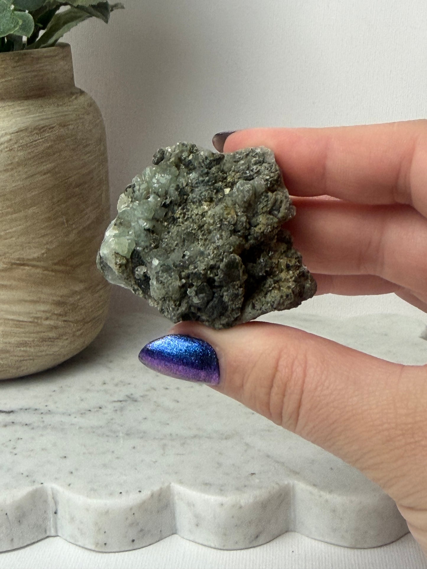 Raw Prehnite and Epidote