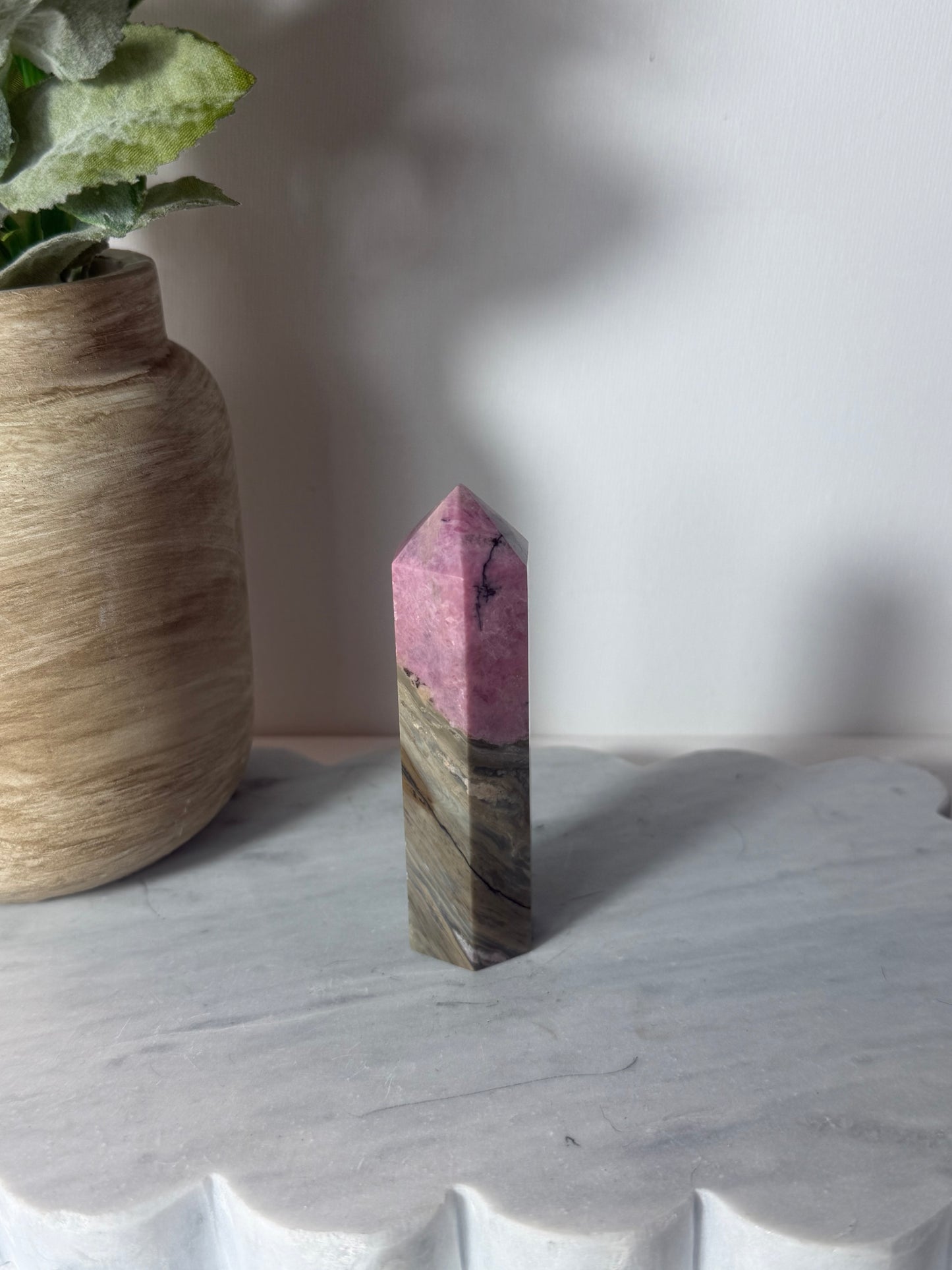 Rhodonite Tower