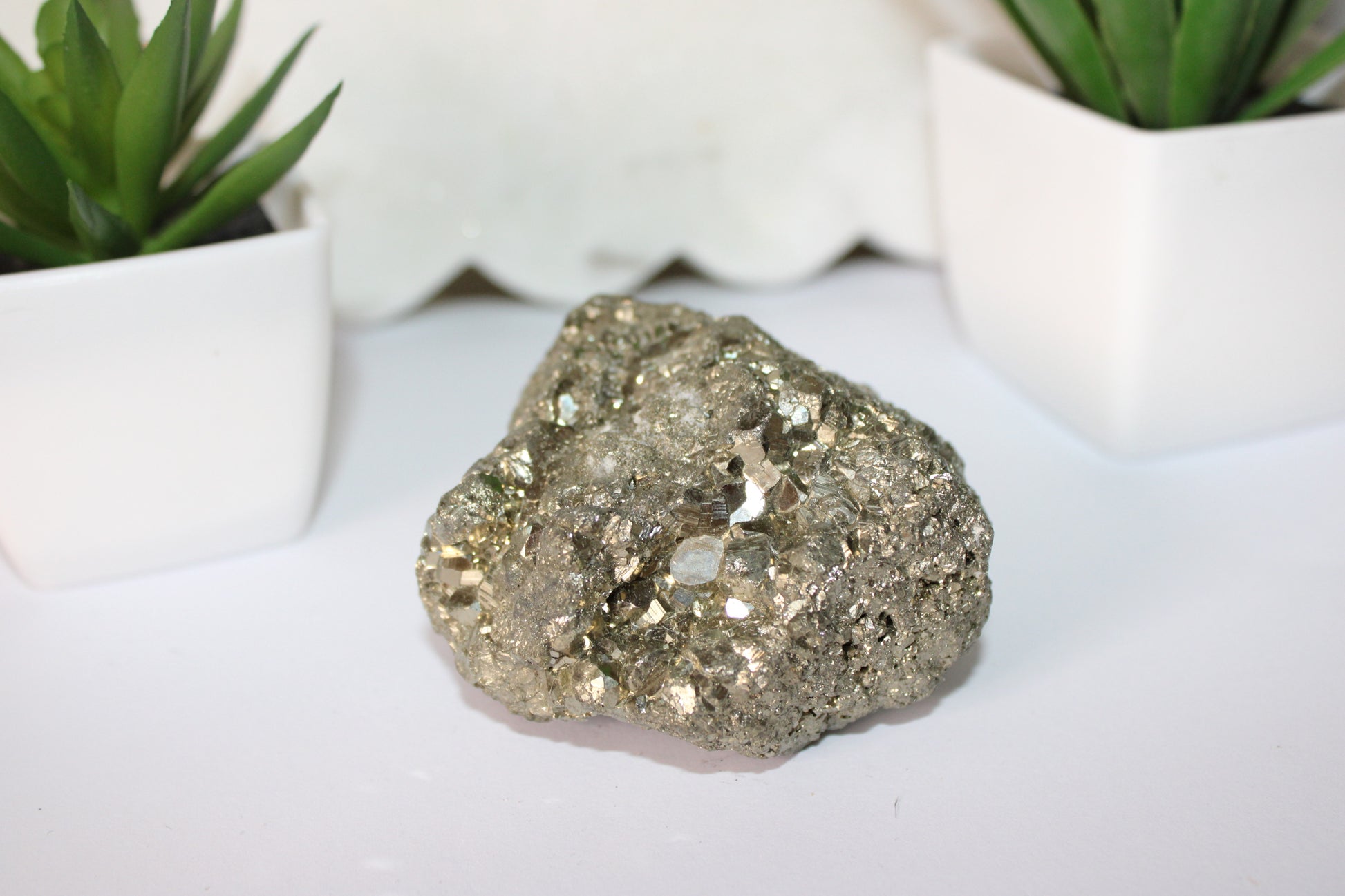 Raw Pyrite Chunk | Abundance & Protection Crystal by Heartstone Sanctuary