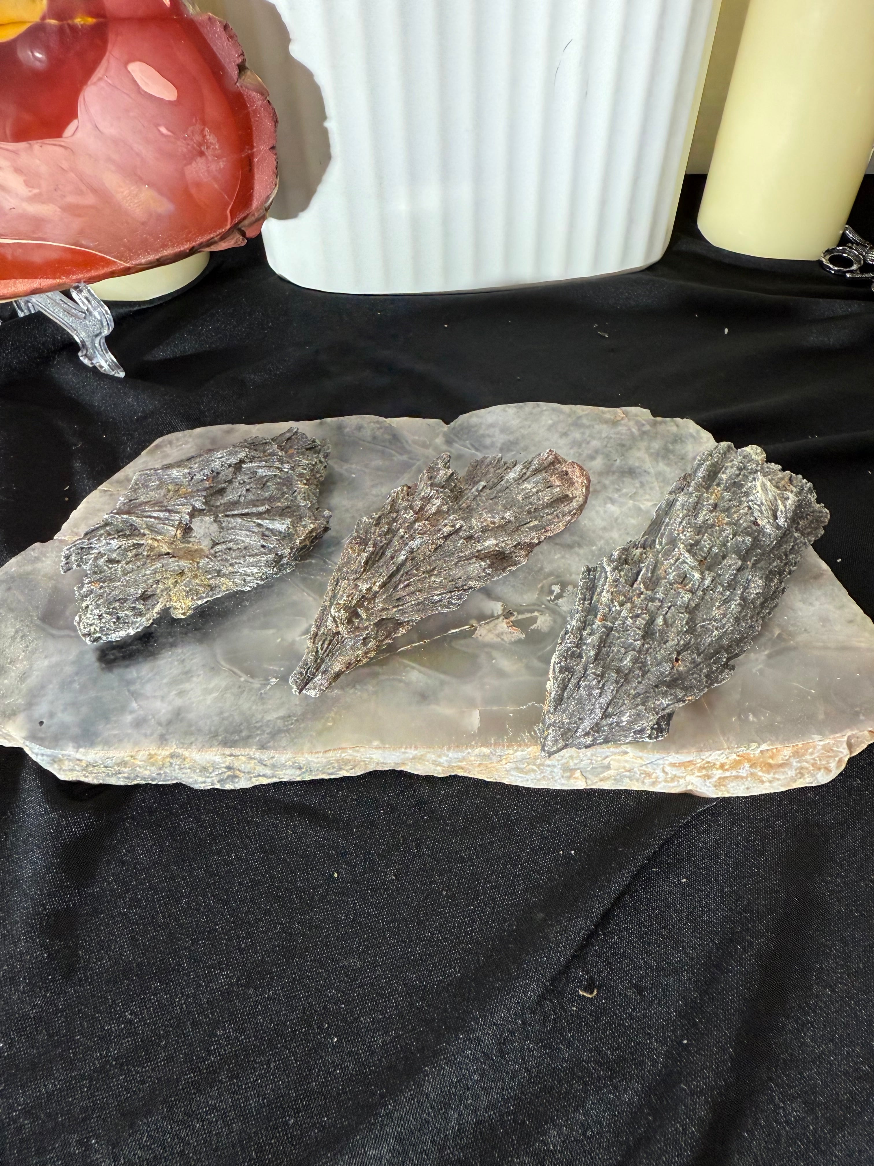 Black Kyanite Raw- intuitive chunk