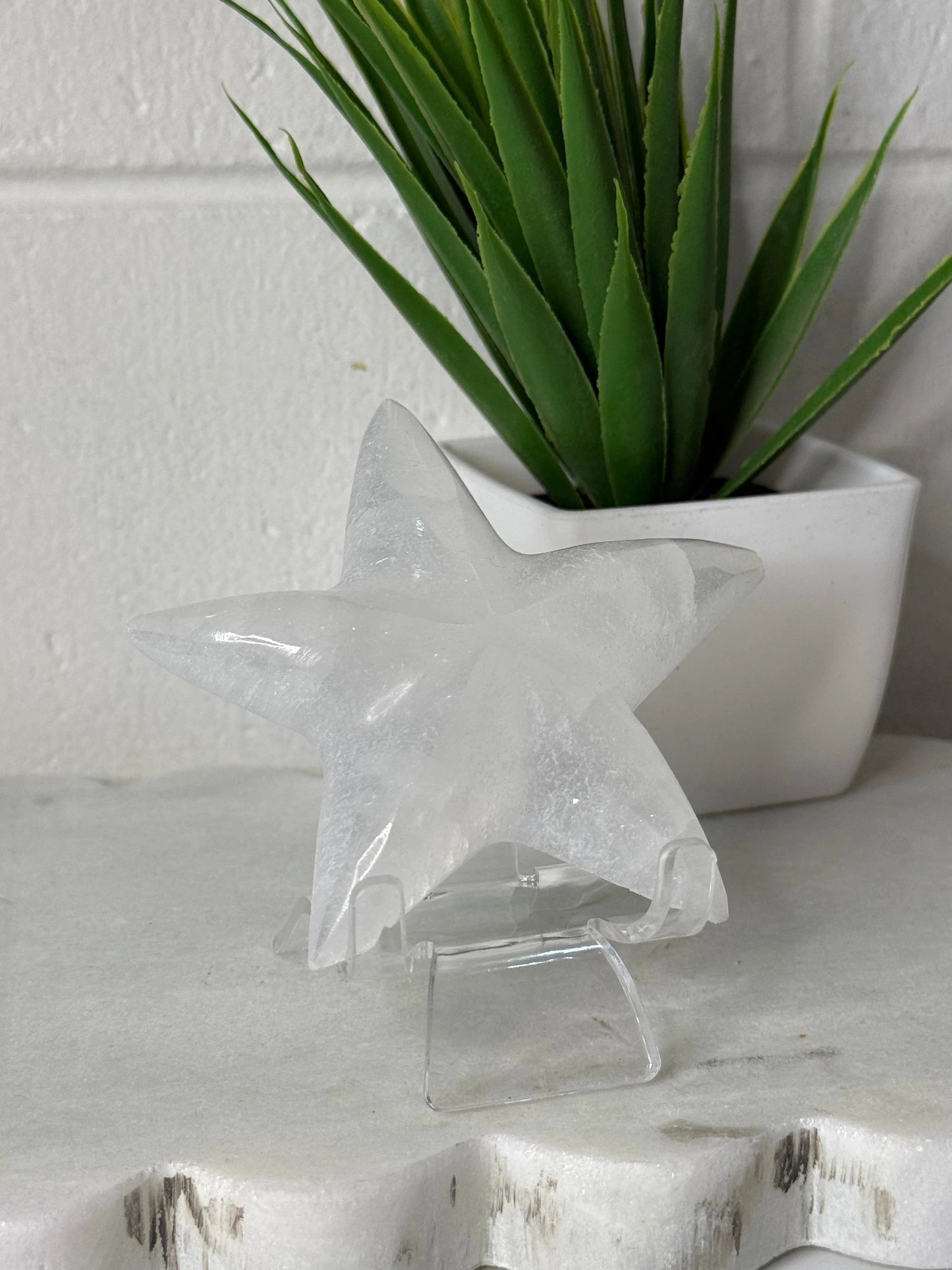 Selenite Star by Heartstone Sanctuary