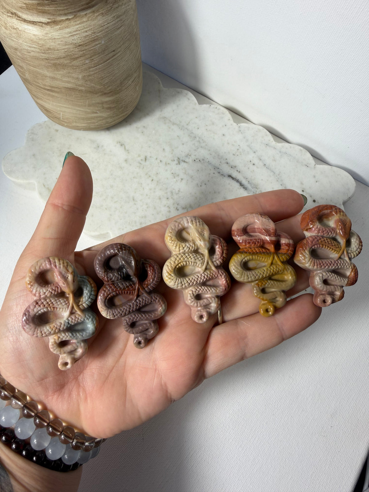 Alashan Agate Snakes