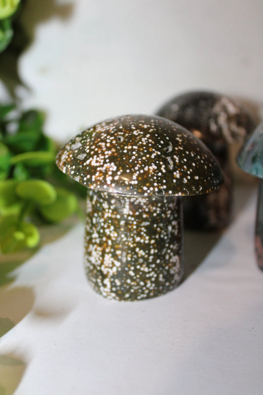 Ocean Jasper Mushroom by Heartstone Sanctuary