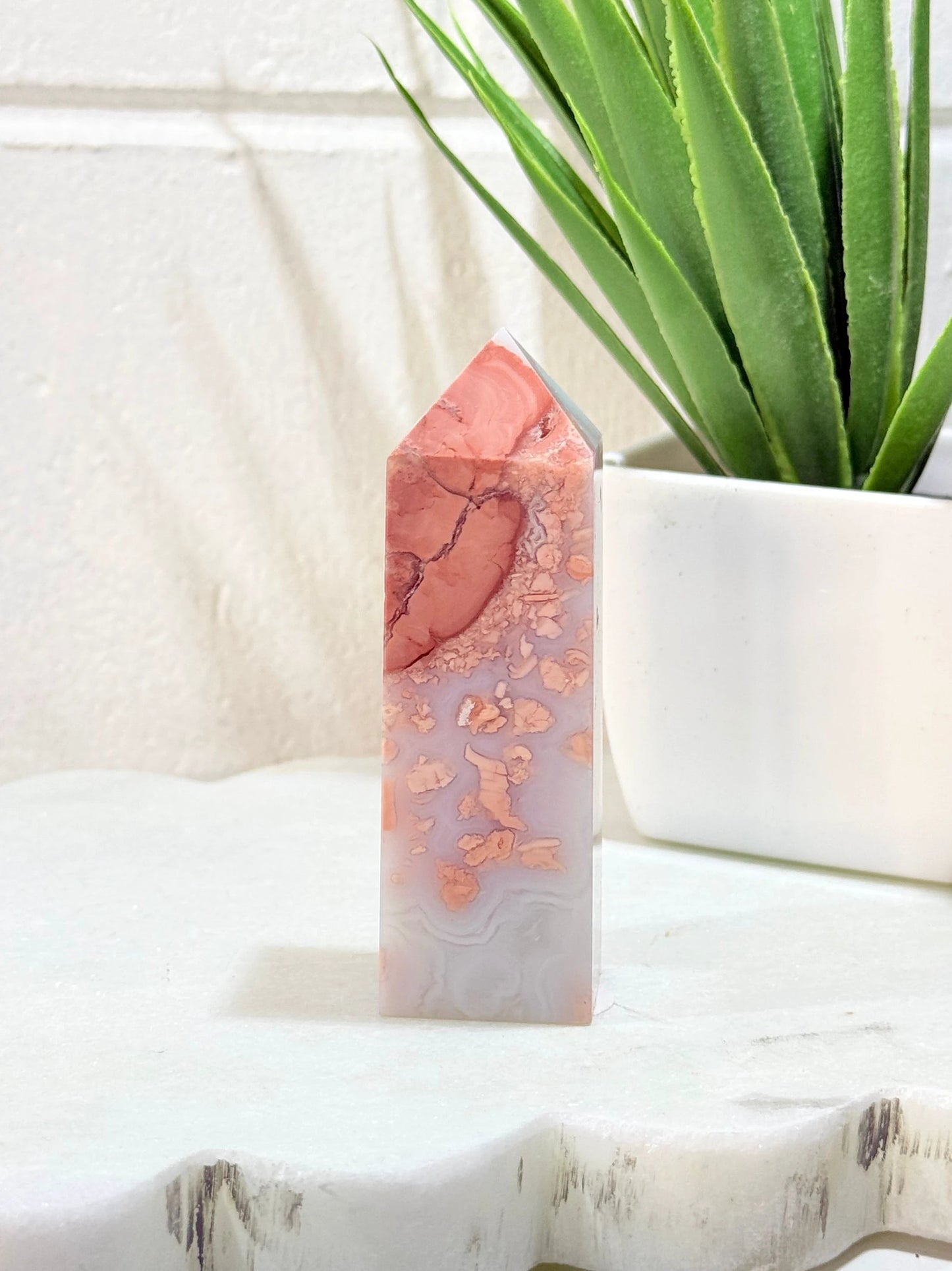 Candy Agate Point - Choose your own by Heartstone Sanctuary