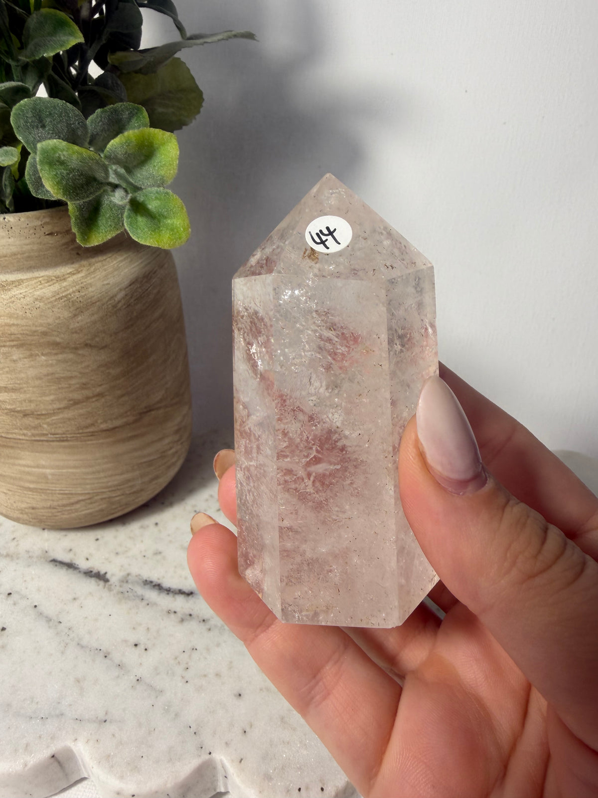 Clear Quartz Tower