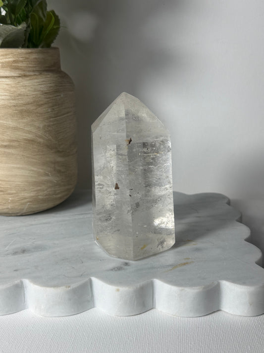Clear Quartz Tower