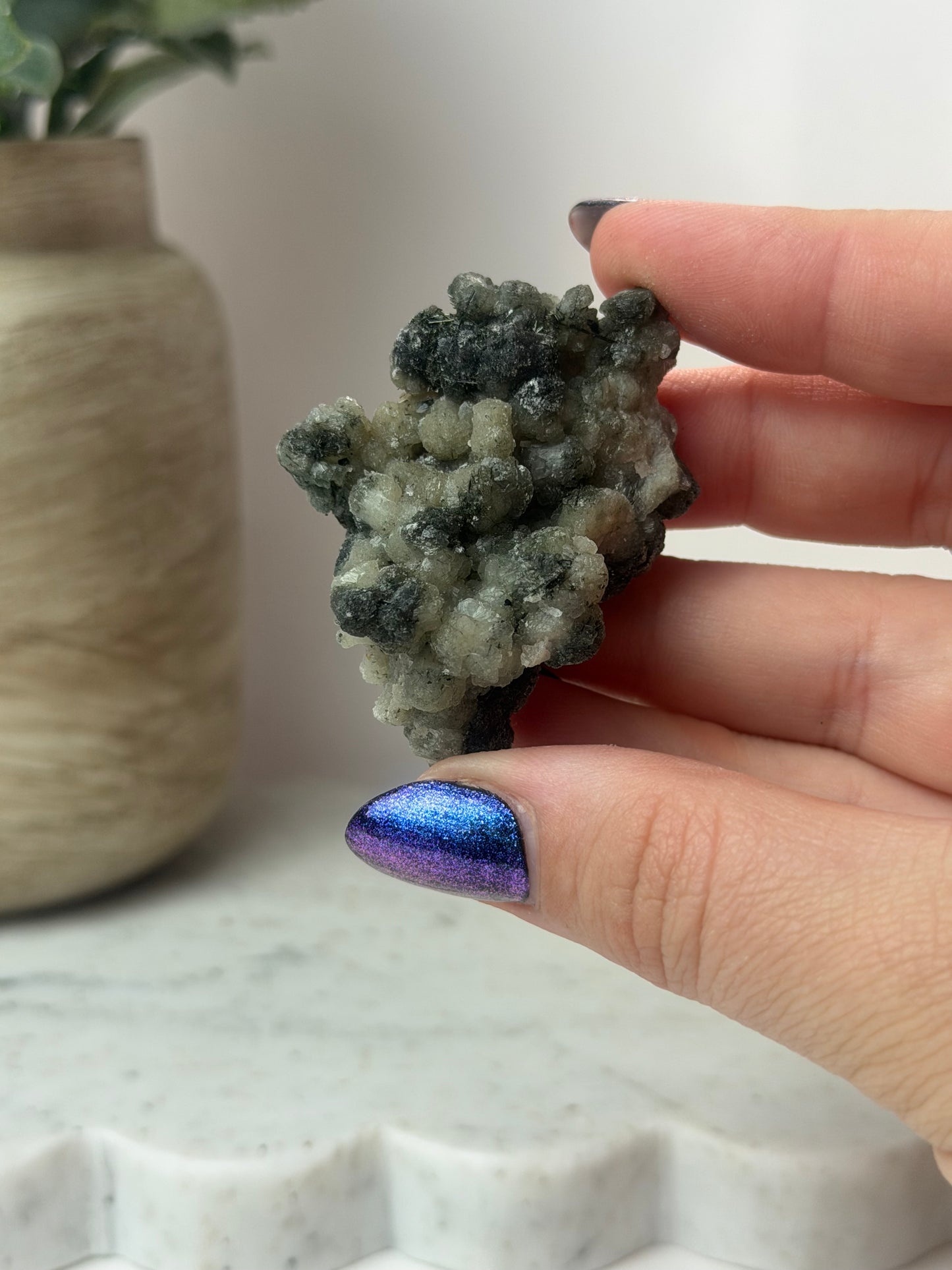Raw Prehnite and Epidote