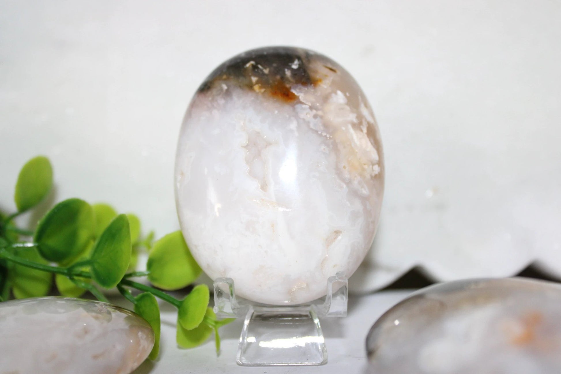 Pink Plume Agate by Heartstone Sanctuary