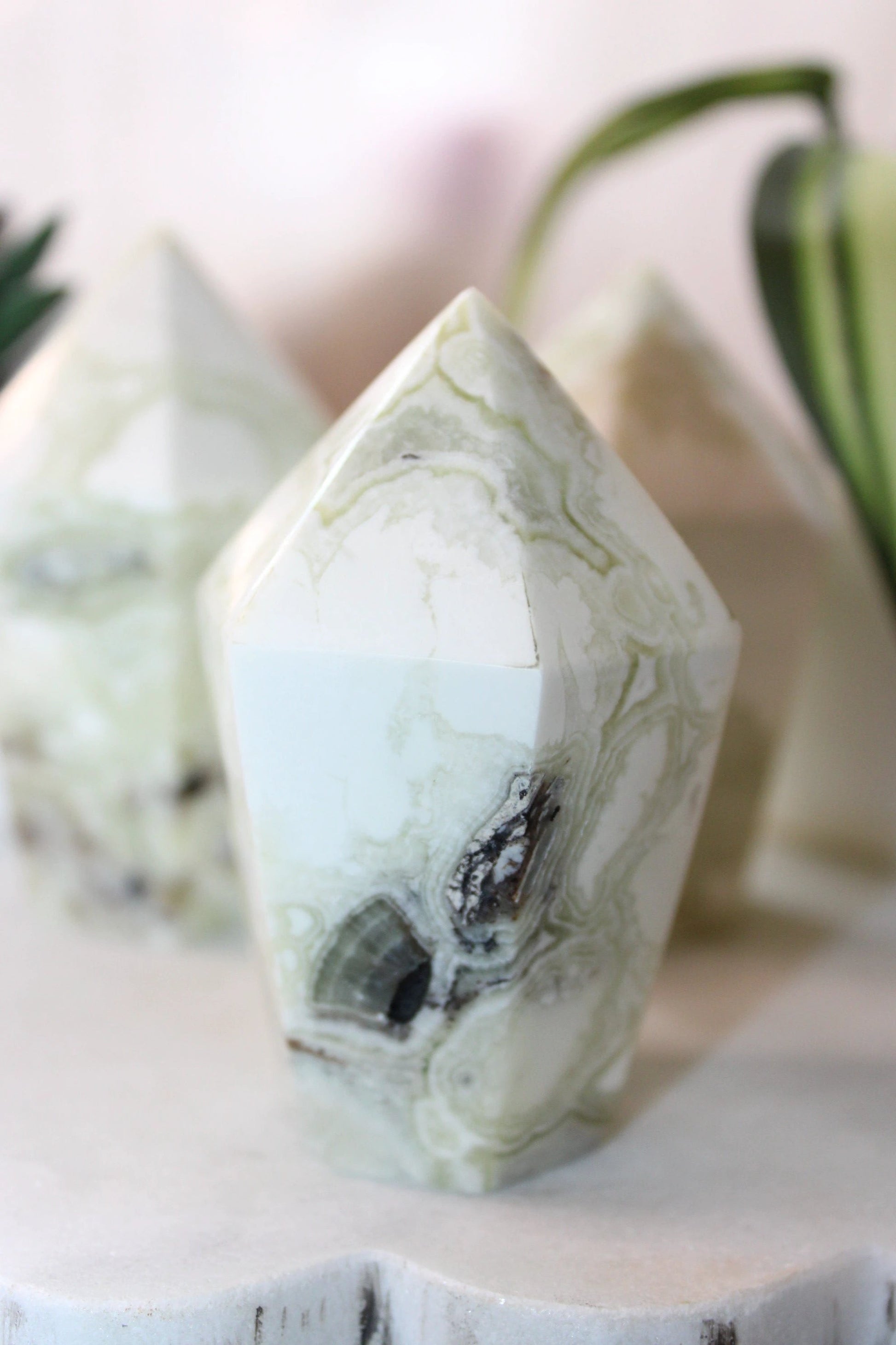 Green Maligano Jasper Cupcake - 180g (Copy) by Heartstone Sanctuary