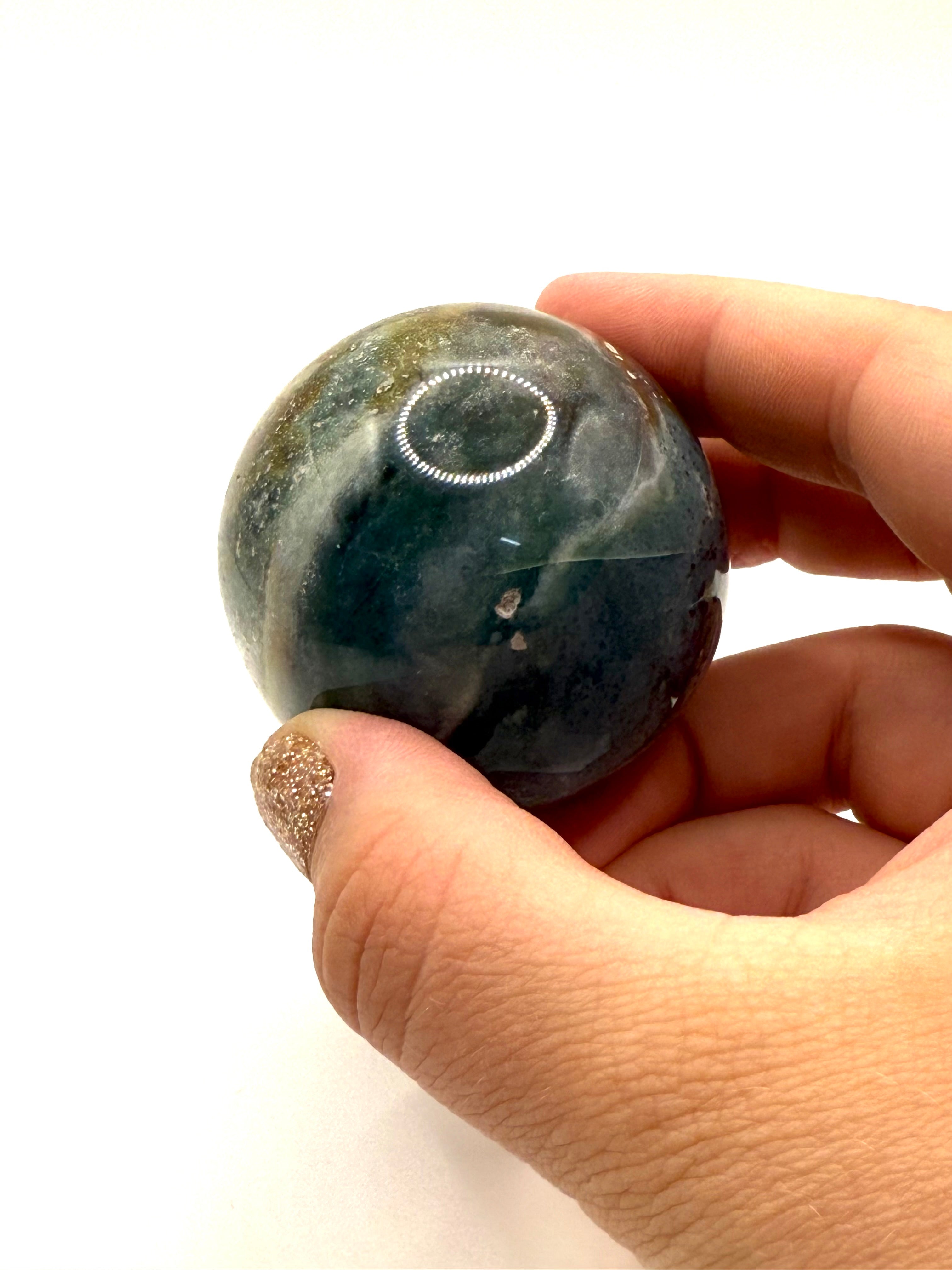 Ocean Jasper Sphere