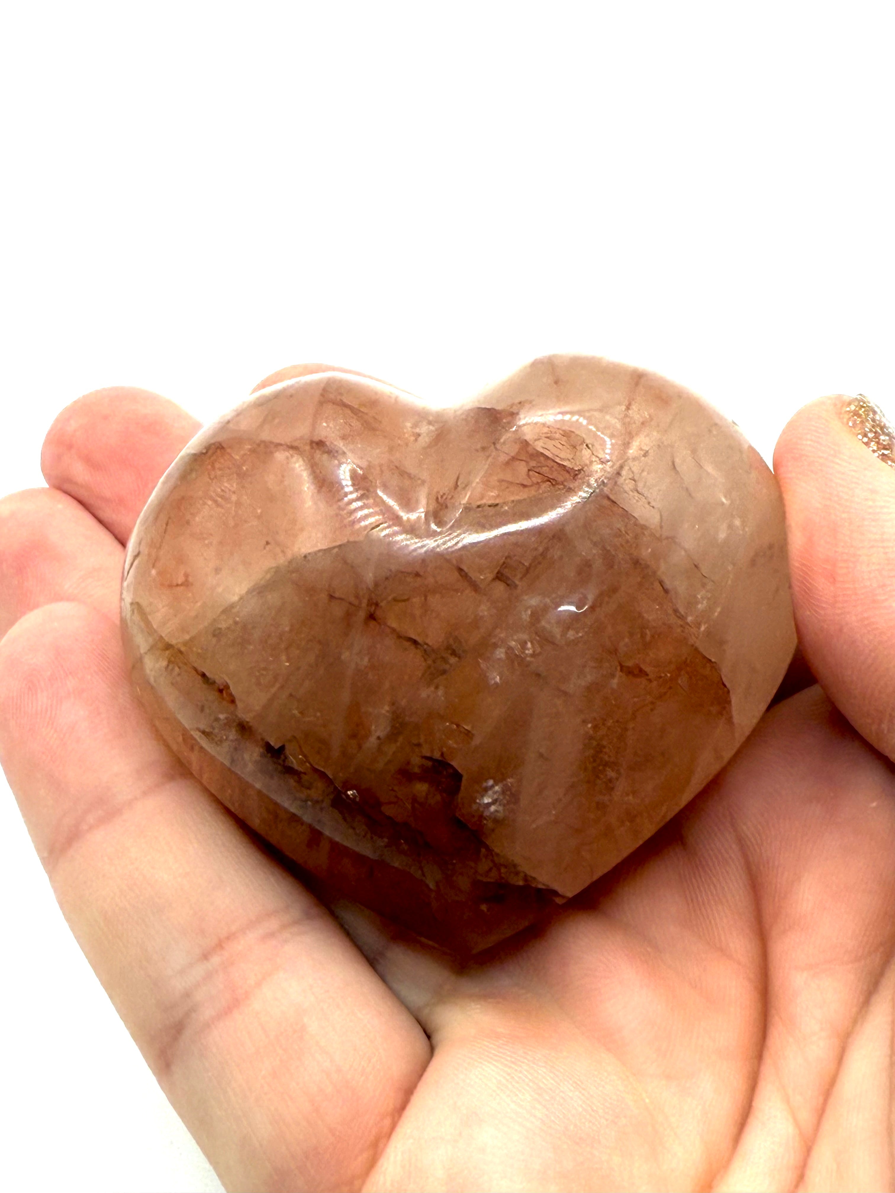 Fire Quartz Hearts