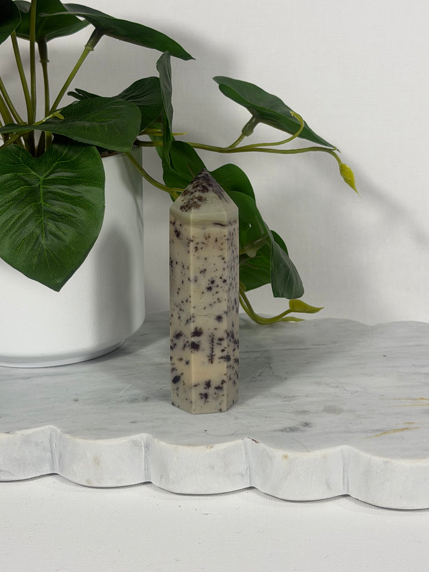 Dendritic Sage Jasper Tower