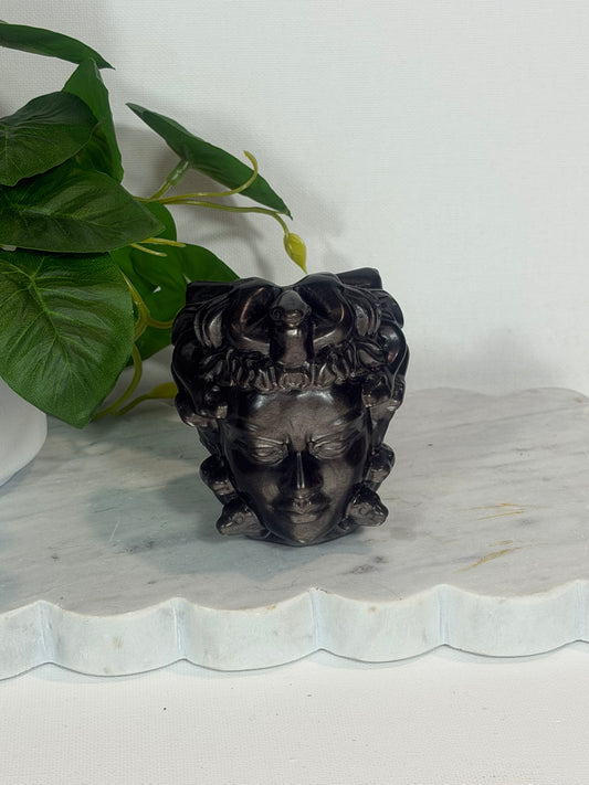 Medusa Silver Sheen Obsidian