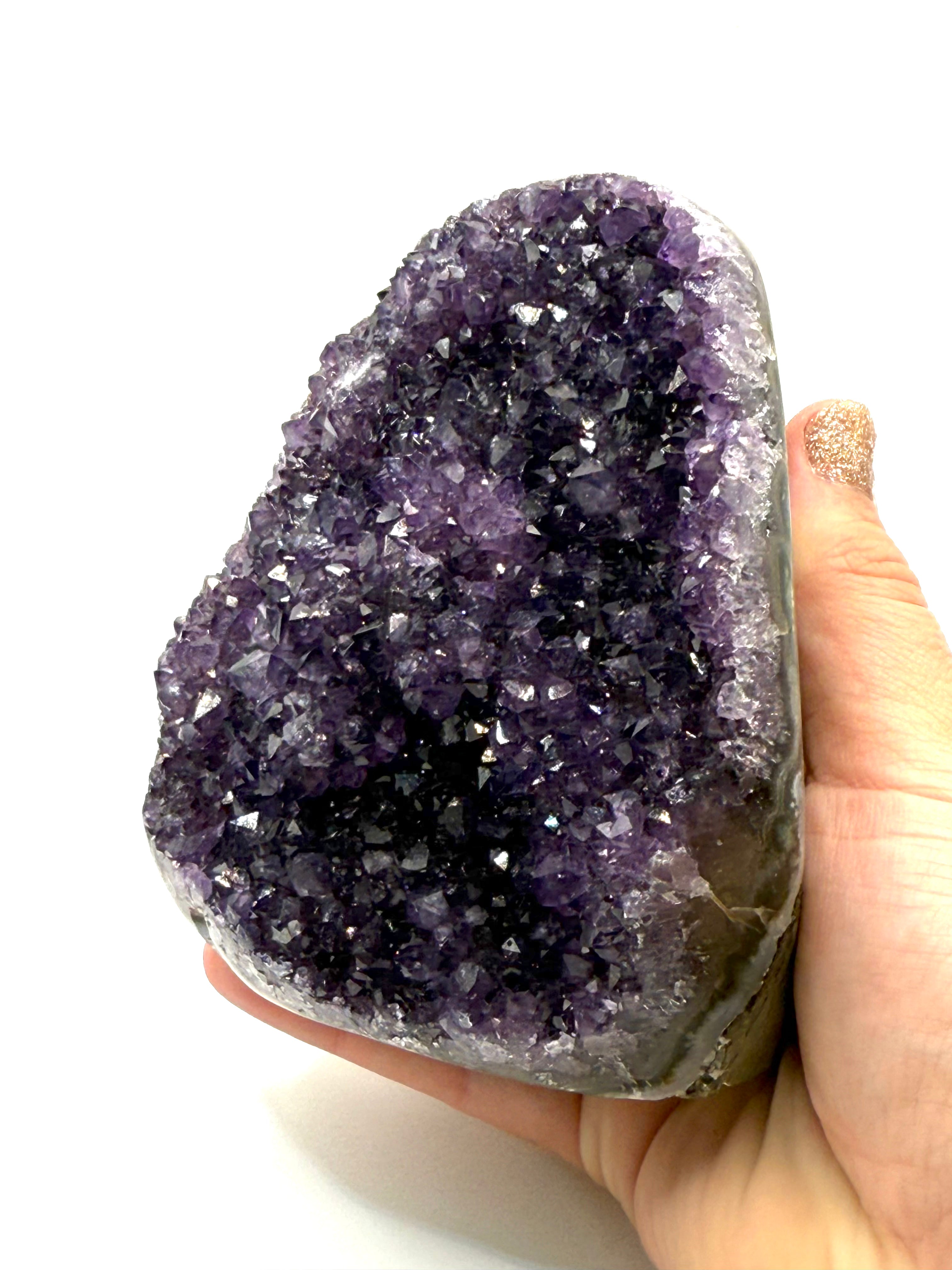 Amethyst Cluster Cut Base