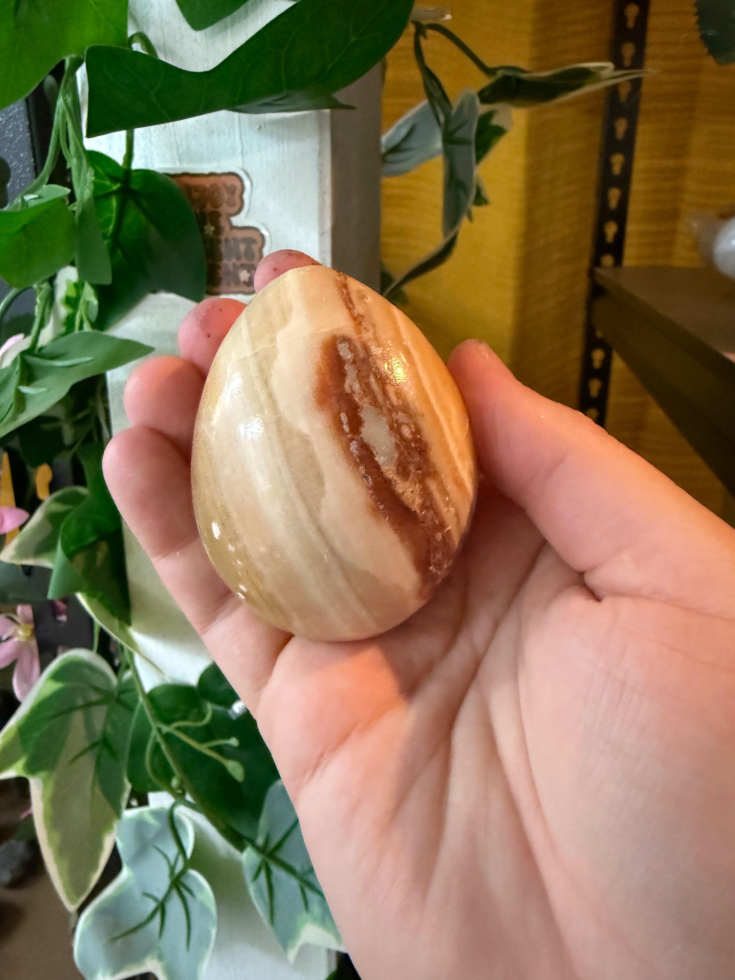 Banded Calcite Eggs