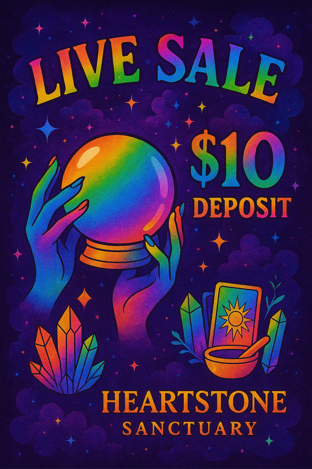 Live Sale Deposit