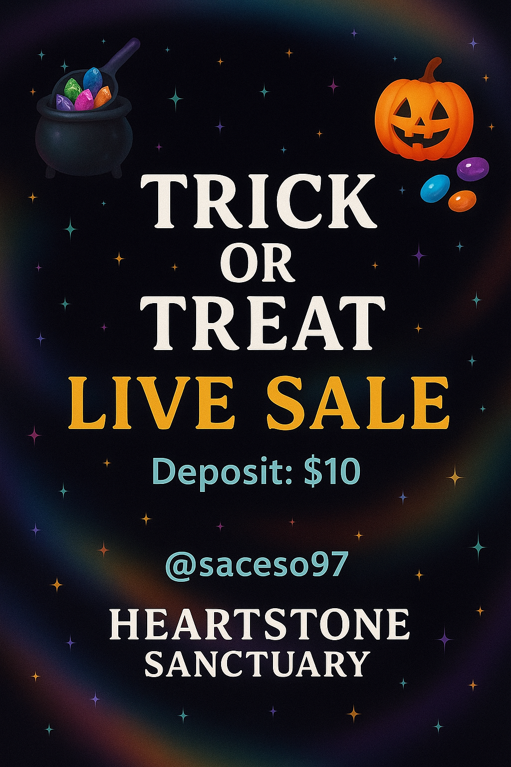 Live Sale Deposit