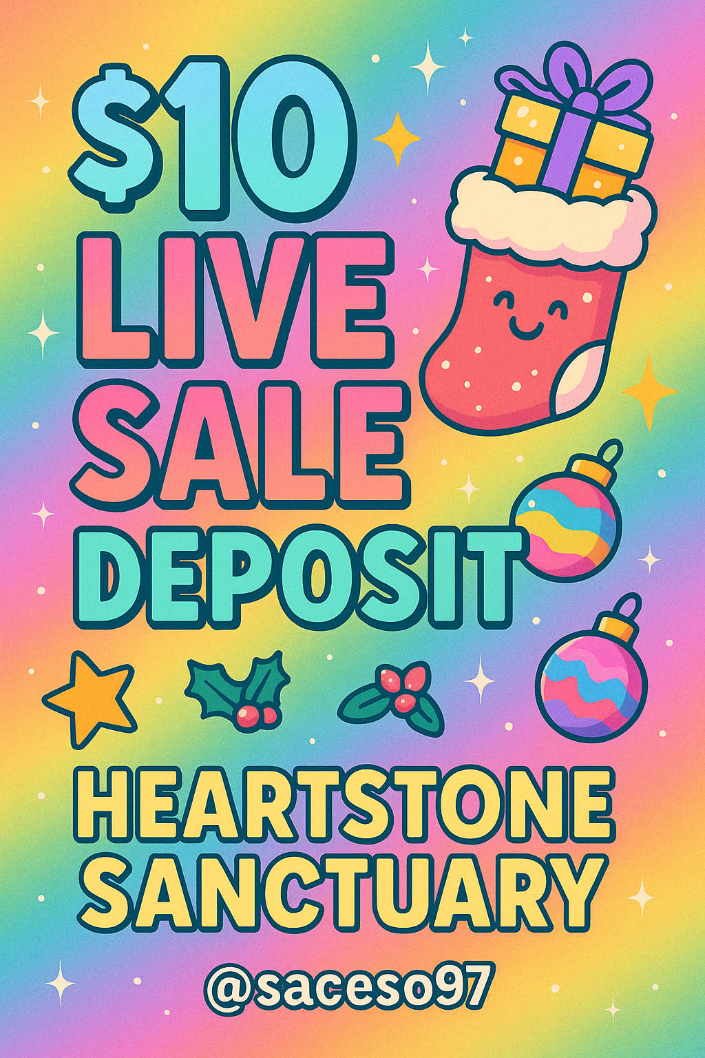 Live Sale Deposit