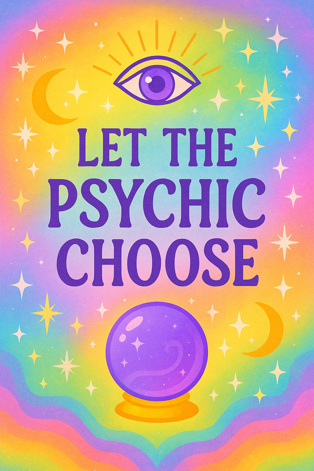 1. Channeled Mystery Box - let the psychic choose.
