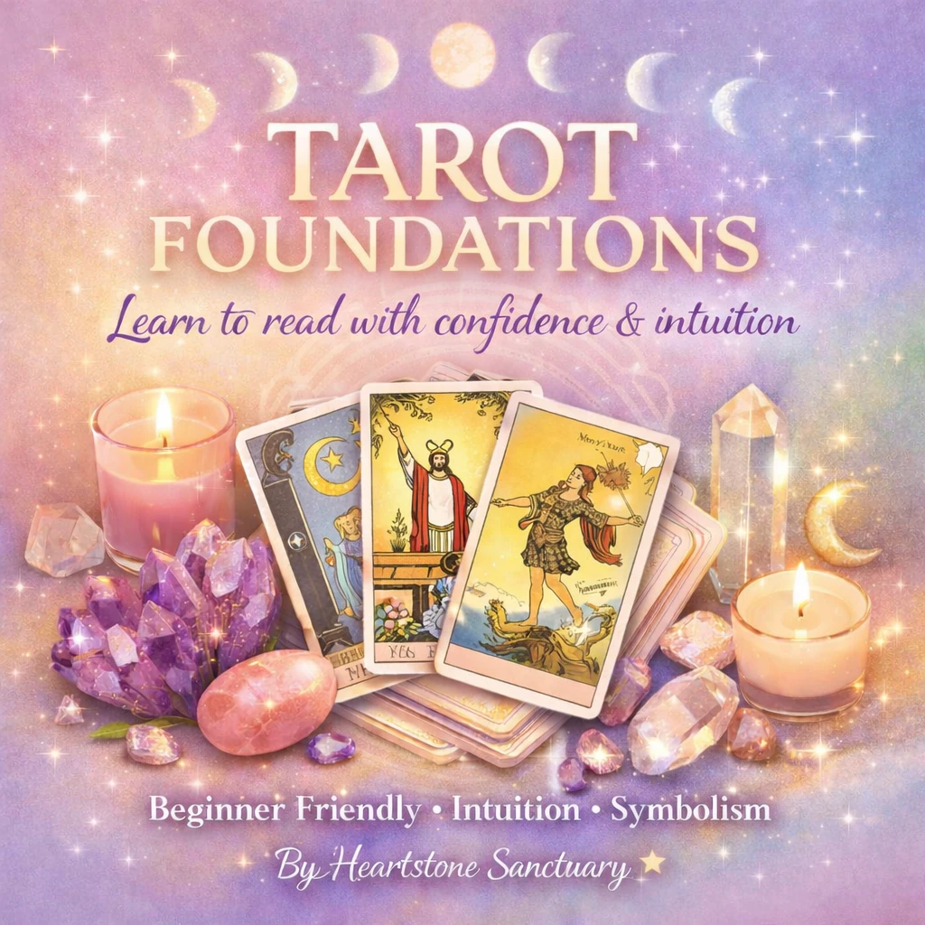 Tarot Foundations Course by Heartstone Sanctuary