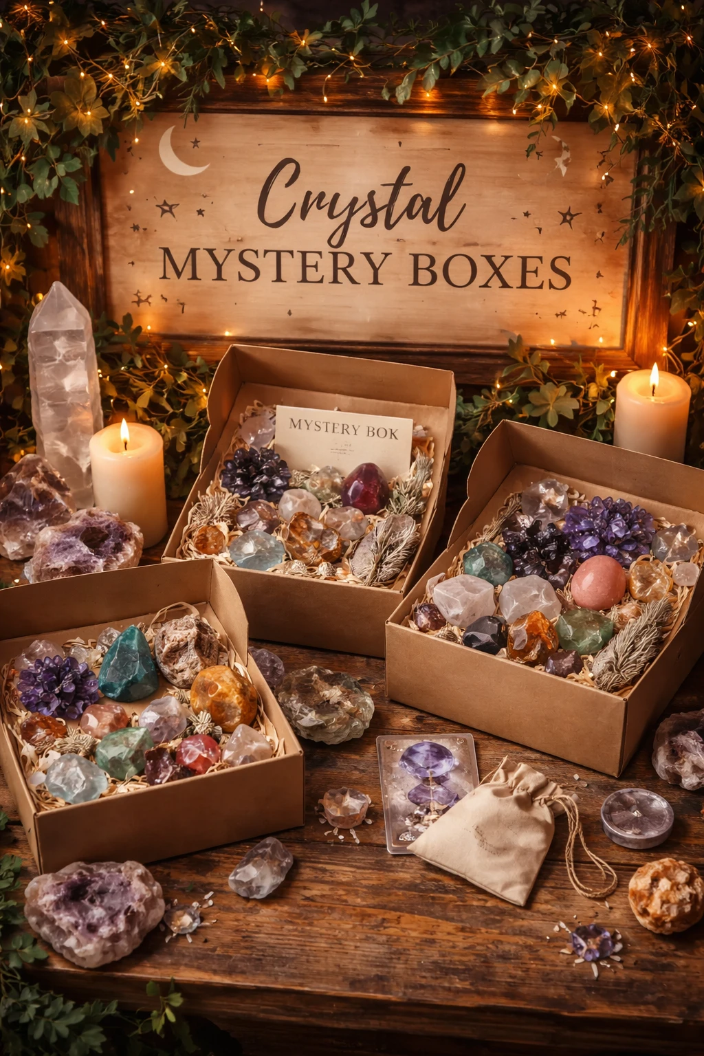 Crystal Mystery Box by Heartstone Sanctuary