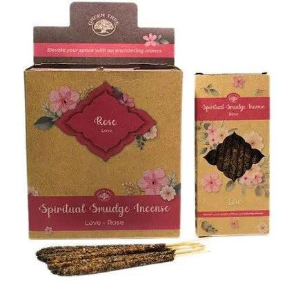 Rose for Love Smudge Incense 8 Short Sticks by WONDER IMPORTS AUSTRALIA