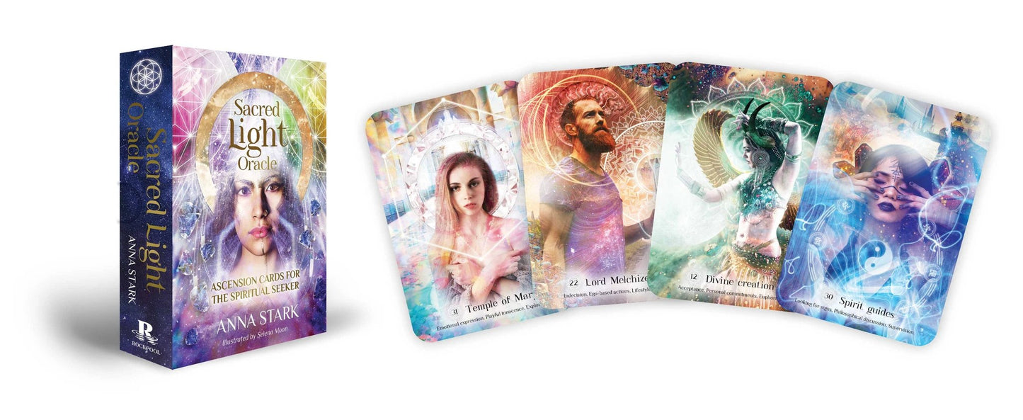 Sacred Light Oracle (36 Cards and 96-Page Book) by ROCKPOOL PUBLISHING