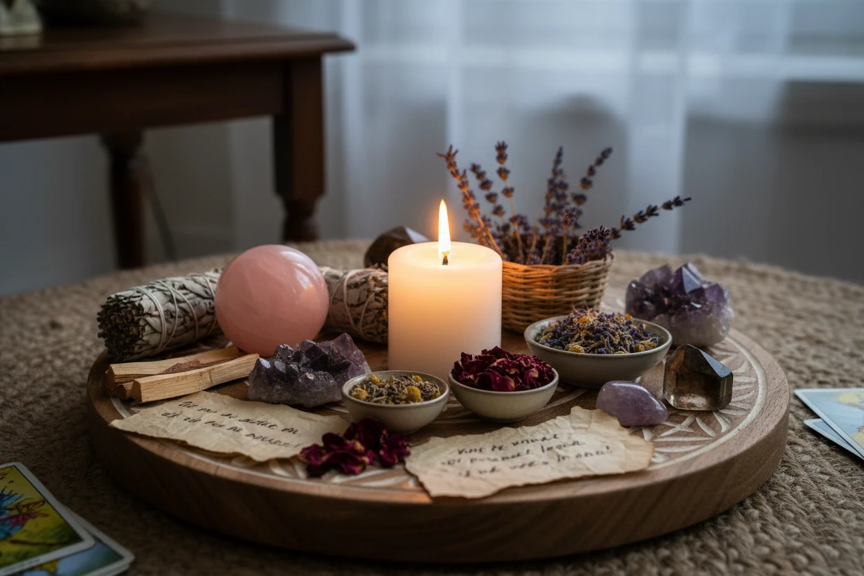 MANIFESTATION CANDLE by Brewed Balance Essence