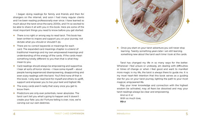 Tarot Card Companion by ROCKPOOL PUBLISHING