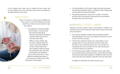 Tarot Card Companion by ROCKPOOL PUBLISHING