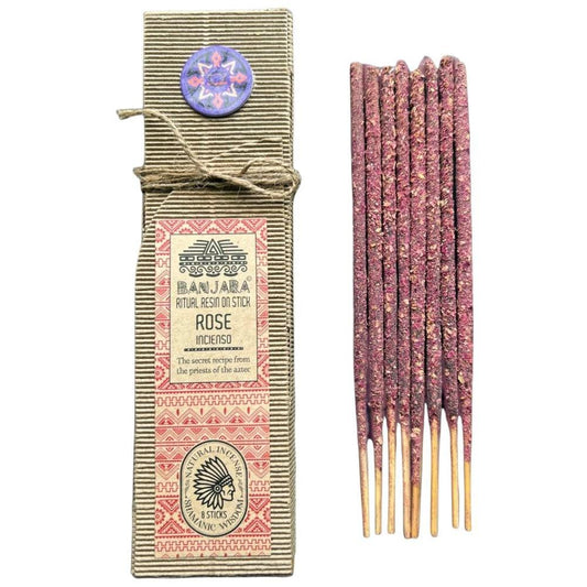 Rose Resin on Stick Incense Shamanic Wisdom by WONDER IMPORTS AUSTRALIA