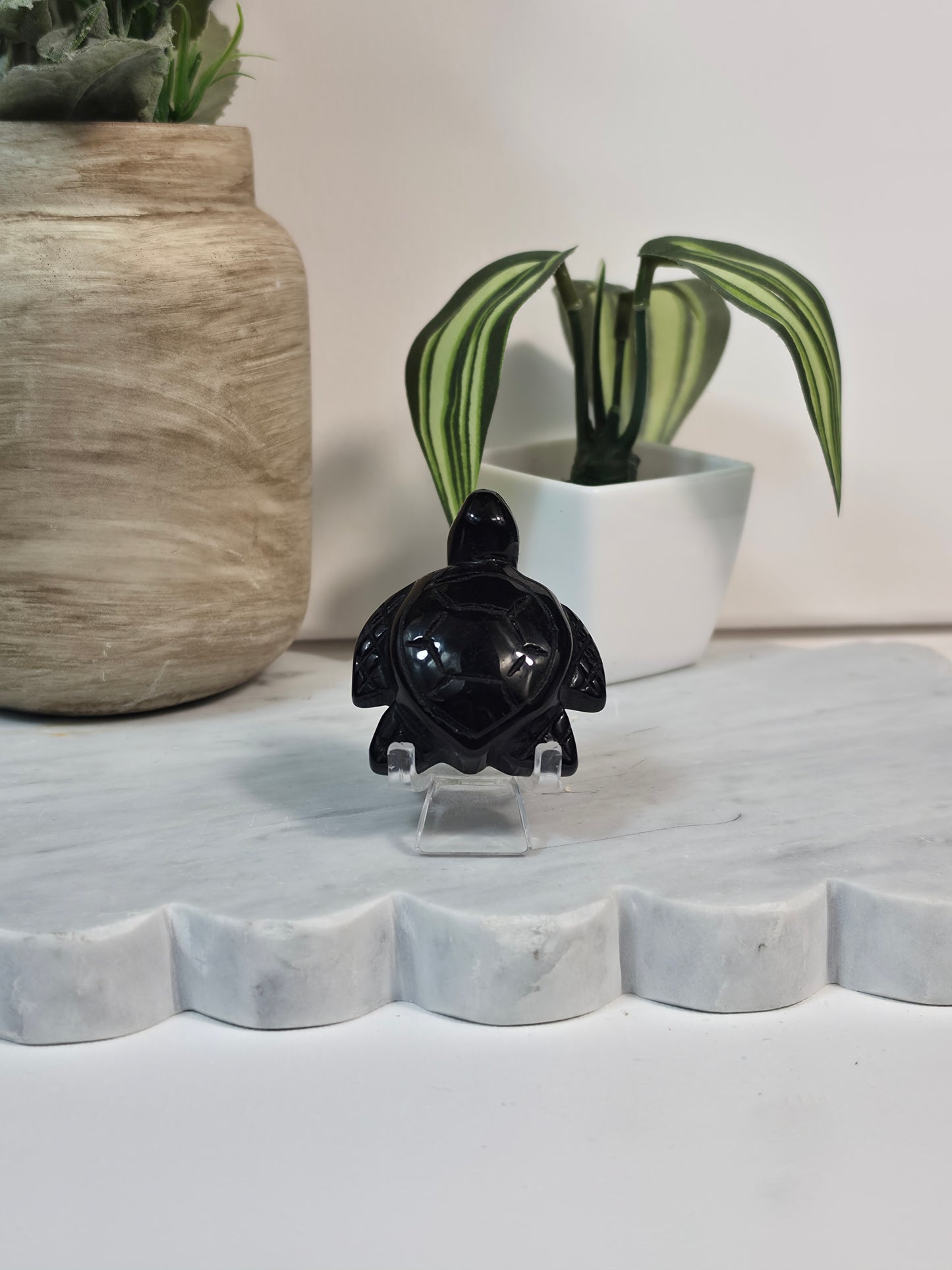 Black Obsidian Turtle