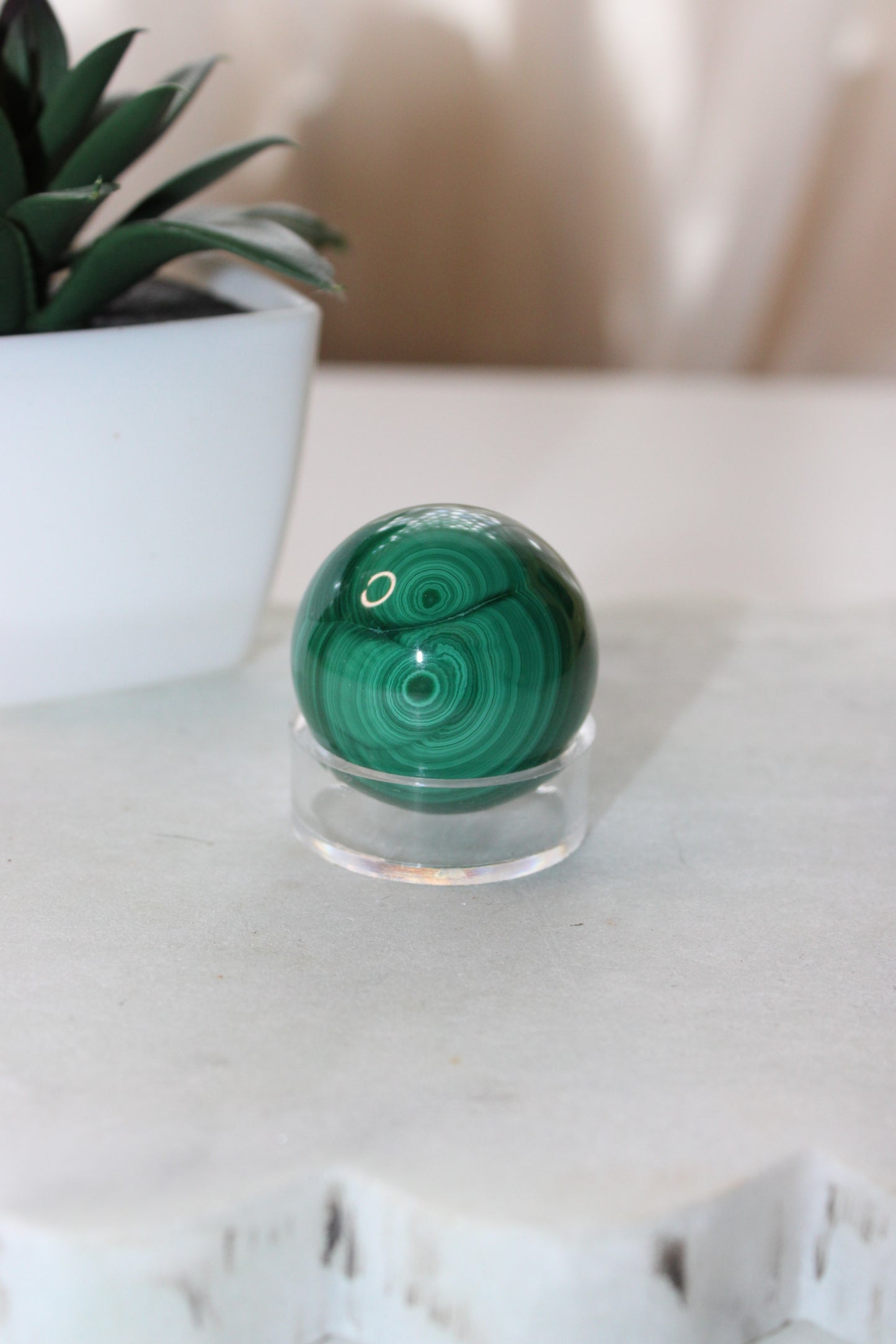 Malachite Sphere