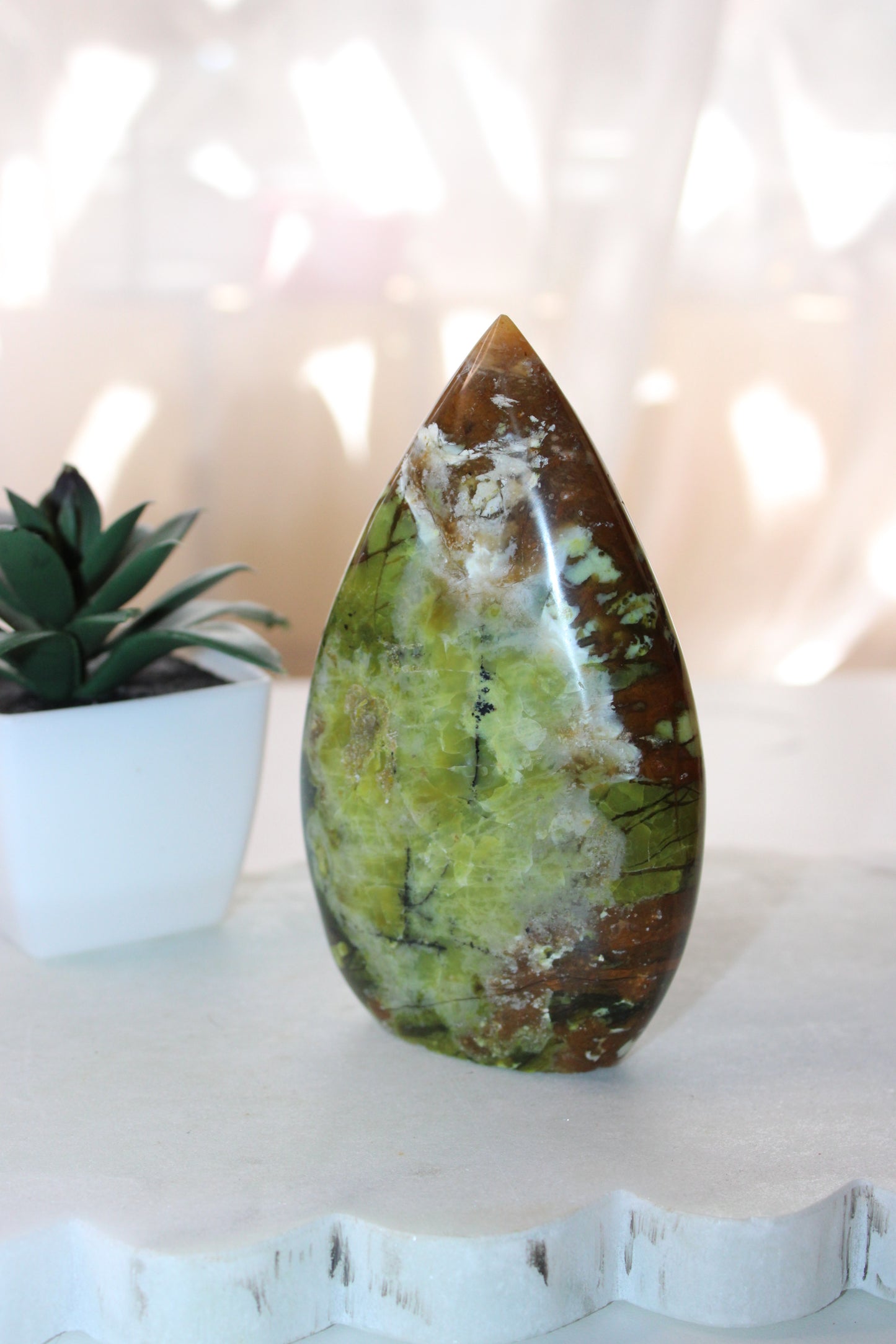 Green Opal Teardop A